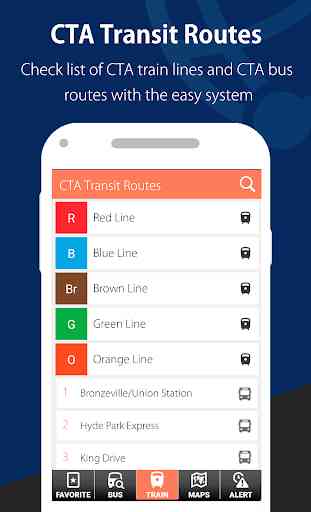 Chicago CTA Transit App: CTA Bus and Train Time 2