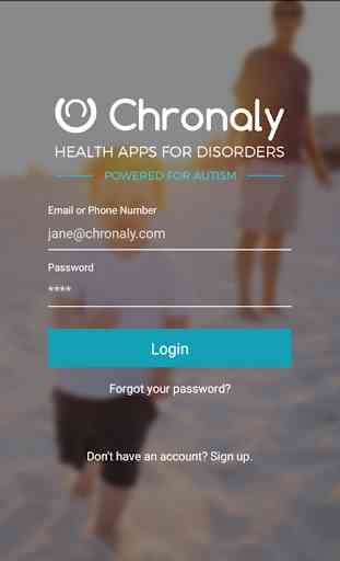 Chronaly: Powered for Autism 1