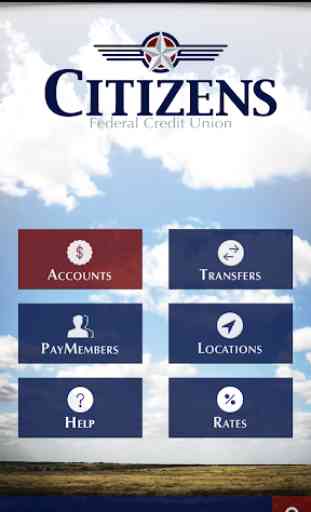 Citizens FCU Mobile App 1