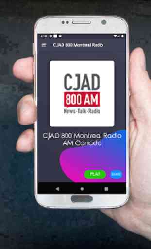 CJAD 800 Montreal Radio AM Canada Free Online App 1