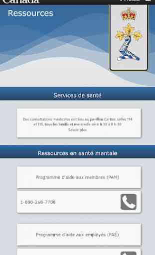 CMR/RMC Saint-Jean Mobile Application 3