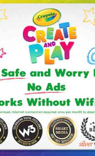 Crayola Create & Play: Coloring & Learning Games 2