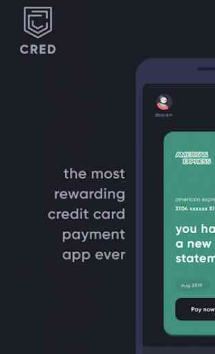 CRED - most rewarding credit card bill payment app 1