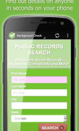 Criminal Search Background Check People Finder App 4