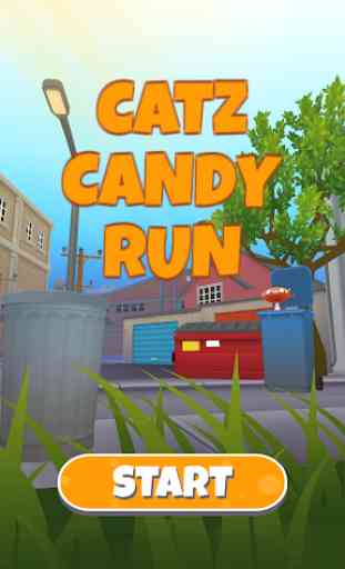 Cute Cat Candy Runner - Endless Kitty Kat Run 1