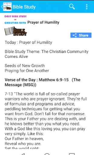 Daily Bible Study on Christian Faith & Living 3