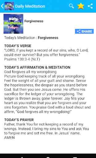 Daily Meditation and Prayer 2