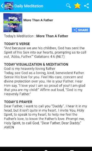 Daily Meditation and Prayer 4