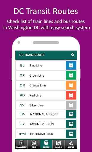 DC Metro Time Tracker (2020): DC Metro Bus & Rail 1