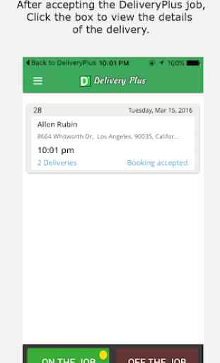 Delivery Plus Driver's App 2