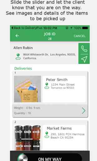 Delivery Plus Driver's App 3