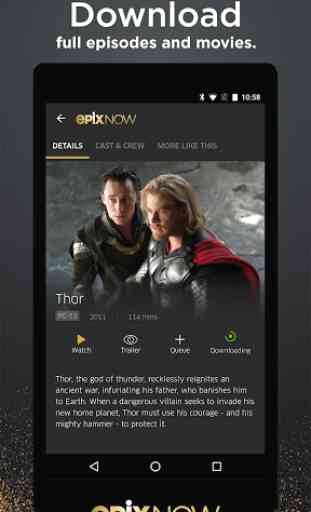 EPIX NOW: Watch TV and Movies 3