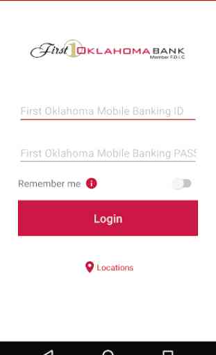 First Oklahoma Mobile  Banking 2
