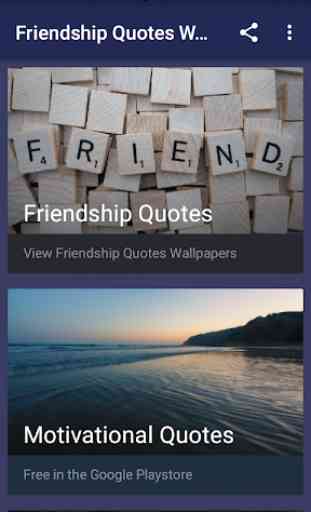 Friendship Quotes Wallpapers 1