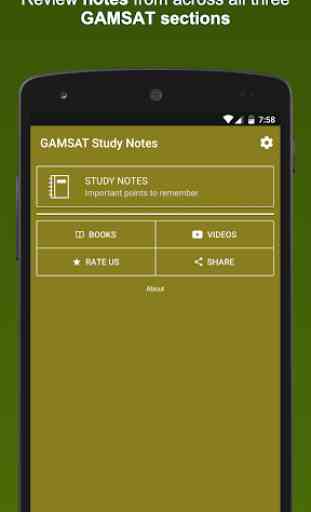 GAMSAT Study Notes 1