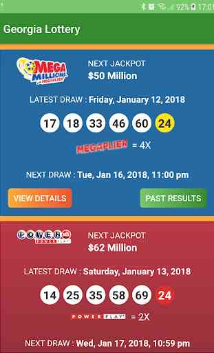 Georgia Lottery Results 1