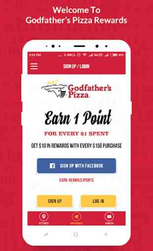 Godfather's Pizza REWARDS 1