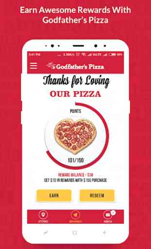Godfather's Pizza REWARDS 3