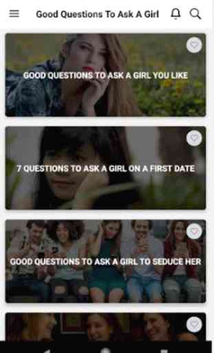 Good Questions To Ask A Girl, Girlfriend 1