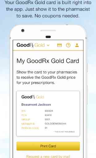 GoodRx Gold - Pharmacy Discount Card 2
