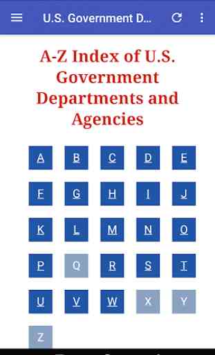 Gov't Departments and Agencies 1