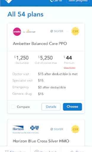 HealthSherpa: Easily shop for health coverage 3