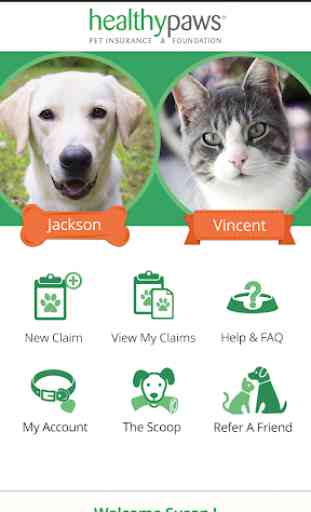 Healthy Paws Pet Insurance App 1