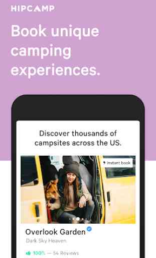 Hipcamp Camping App: Tent, RV, Cabin Campgrounds 1