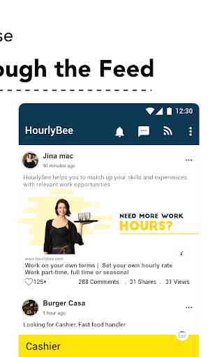 HourlyBee Workers - Last min, Part time, Full time 3