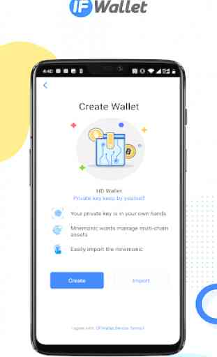 IFWallet-BCH, BSV, BTC, ETH, VNS Coins and Tokens 1