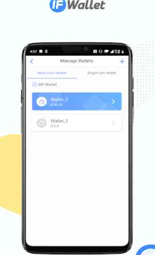 IFWallet-BCH, BSV, BTC, ETH, VNS Coins and Tokens 4