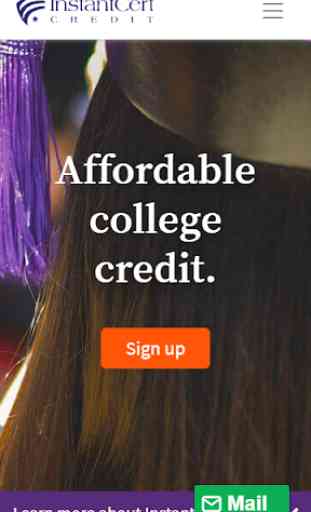 InstantCert Credit - College Courses Online 1