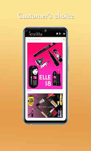 Kwitts Online Beauty and Cosmetics Shopping App 2
