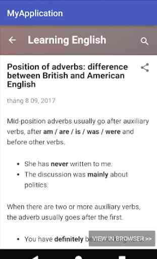 Learning English: Adverbs 4