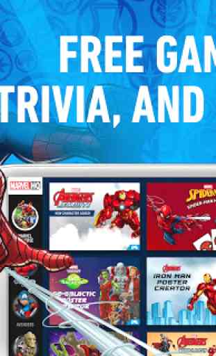 Marvel HQ – Games, Trivia, and Quizzes 1
