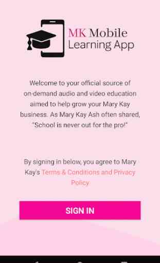 Mary Kay® Mobile Learning 2