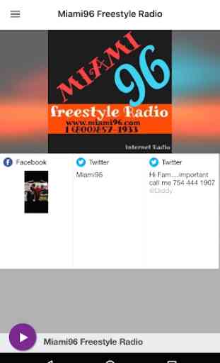 Miami96 Freestyle Radio 1