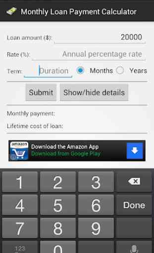 Monthly Payment Calculator 2