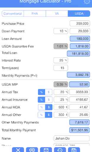 Mortgage Calculator for Realtors - PRO 4
