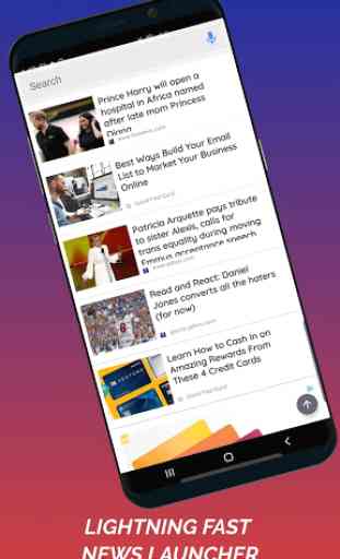 News Home - Full Screen News Widget and Launcher 1