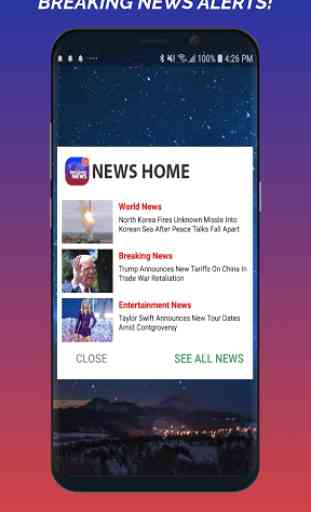 News Home - Full Screen News Widget and Launcher 2