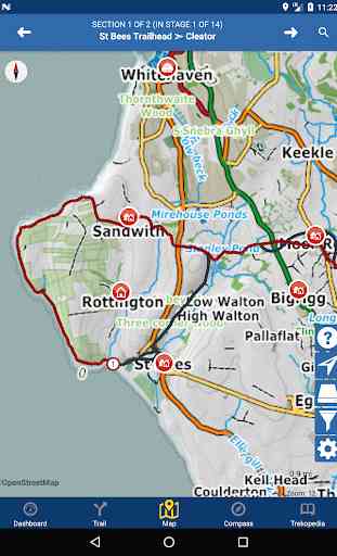 Offline Maps: Coast to Coast, UK (for TrailSmart) 1