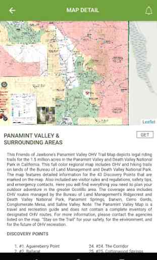 OHV Trail Map California 3