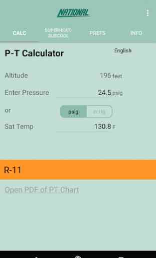 P-T Calculator 2