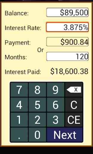 Payoff Calculator 2
