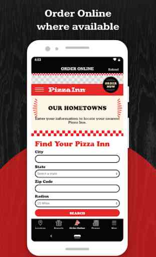 Pizza Inn Rewards 3