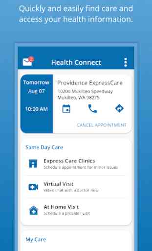 Providence Health Connect 2