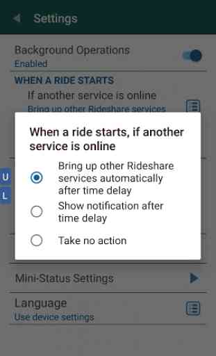 QRAD Rideshare Assistant for Drivers (auto switch) 3