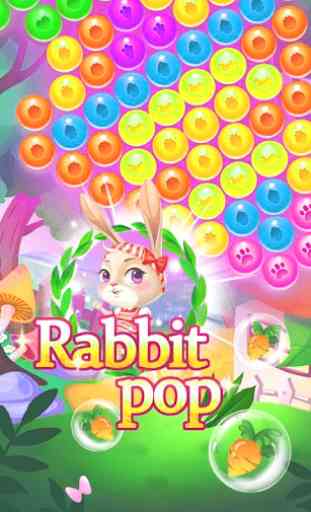 Rabbit Pop - Bubble Shooter 1