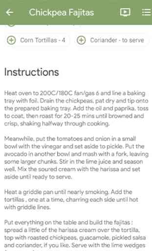 Recipes Home - Free Recipes and Shopping List 4